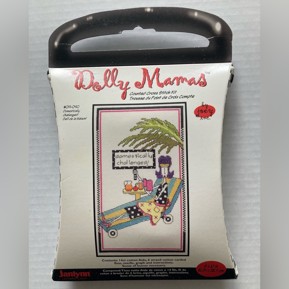 Dolly Mamas ‘Domestically Challenged’ Cross Stitch Kit